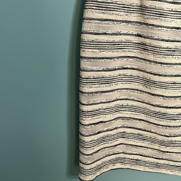 Kay Unger New York Tweed Fringe Sleeve Dress - Picture 2 of 7